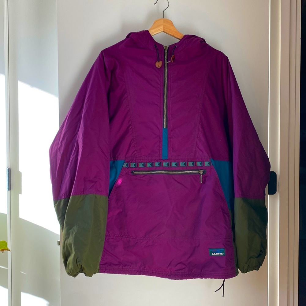 Vintage LL Bean pullover coat